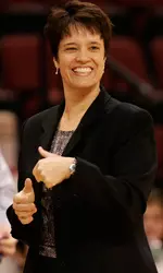 BU head coach Kelly Greenberg is starting her eighth season at the helm.