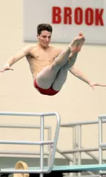 BU men's diving