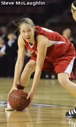 Junior guard Mo Moran poured in 12 points in the loss