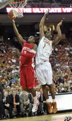 Freshman Zach Chionuma has 22 minutes in two games and is one of two true freshmen for the Terriers.