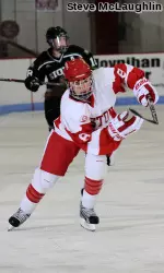 Kayla Tutino leads all Hockey East rookies with nine goals