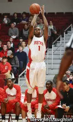 Senior Darryl Partin leads the America East in scoring at 22.7 ppg.