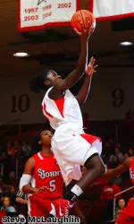 Junior Chantell Alford tied a career high with seven steals.