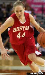 Junior Mo Moran posted 17 points, six rebounds and six assists