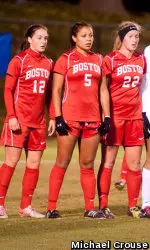 BU women's soccer had a 3.32 GPA for the 2010-11 academic year