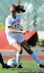 Freshman Taylor Krebs scored five game-winning goals for BU.
