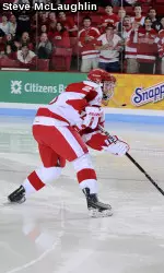 Junior forward Isabel Menard tallied twice for the Terriers.