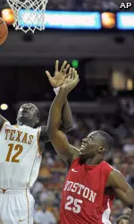 Senior Patrick Hazel ranks second in the AE with a .596 FG shooting percentage