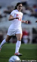 Two-time AE Striker of the Year Jessica Luscinski finished her BU career second all-time in points with 82