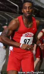 Sophomore R.J. Page won the 60m and 200m dashes.