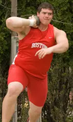 Senior Dan Withrow competed in the javelin.