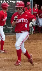 Junior Erica Casacci had two hits on Sunday afternoon