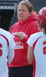 Liz Robertshaw was an assistant coach at BU in 2006.