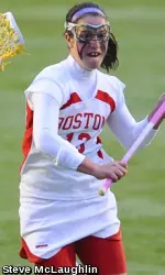 In league games, sophomore Danielle Etrasco ranks third in the conference in goals per game.