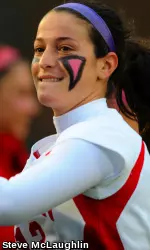 America East Co-Player of the Year Danielle Etrasco earned first-team honors.