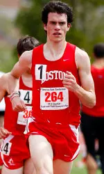 Sophomore Robert Gibson competed in the 5,000-meter run.