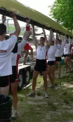 BU men's crew finished the IRAs tied-for-eighth