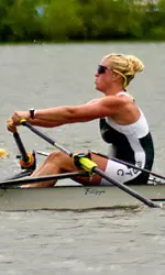 Senior Claire Kuehnel took second in the 2x at the U23 World Championship Trials.