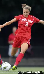 Kylie Strom scored two goals against Harvard Wednesday night