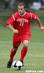 Ben Berube tallied an assist and goal against Harvard last season.