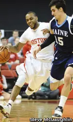 Senior Darryl Partin scored a game-high 27 points and reached the 1,000-point milestone.