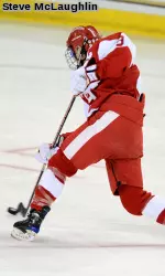 Jenn Wakefield extended her point streak to seven games with a goal against UNH.