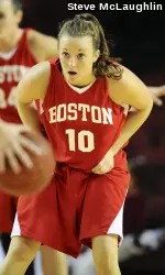 Senior Alex Young has scored in double-digits in BU's last five games