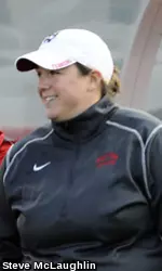 Head coach Liz Robertshaw