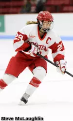 Junior co-captain Marie-Philip Poulin tallied six points (3g, 3a) in three games this past week.