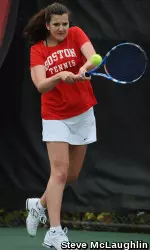 Freshman Kim McCallum earned three victories to claim the Yellow Singles Flight title.