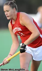 McLeod is just the third player in BU history to earn all-region honors four straight seasons.