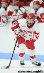 Junior Louise Warren became the sixth Terrier to record a game-winning goal this season.