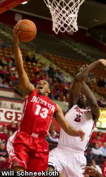 Junior D.J. Irving recorded a career-high 24 points, topping his previous best by one point.