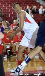 Junior Whitney Turner returns to her home state of Michigan for this weekend's games.