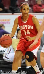 Senior Kristen Sims is coming off a career-best 19 point performance at Michigan.