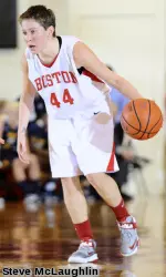 Senior Mo Moran led the team with eight assists.