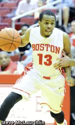 Junior D.J. Irving finished with 14 pts., 5 rebs., 5 asts., and 3 steals.