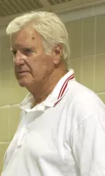 Reagh "Doc" Wetmore led the BU swimming & diving program for over 30 years.