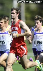 Junior Rich Peters was the top finisher for the Terriers at the Northeast Regional for the second straight season.