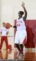 Senior Chantell Alford leads BU with 18.9 ppg.