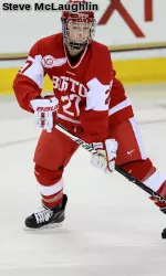 Senior defenseman Tara Watchorn scored the game-winning goal.