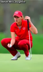 Freshman Kristyna Pavlickova led the way for the Terriers with the lowest score of the day 74 (+2).