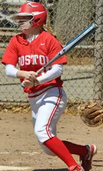 Sophomore Amy Ekart hit a solo home run against Illinois