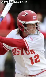 Sophomore Megan Volpano is tied for the team lead with 30 hits.