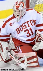 Senior Kieran Millan stopped a career-high 47 shots.