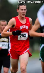 Freshman Ben Ravetz continued his strong outdoor season with a second-place showing in the 3000m steeplechase.