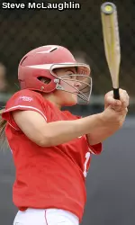 Sophomore Brittany Clendenny hit a grand slam in BU's 11-1 victory.