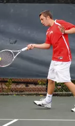 Senior Alex Green won six games at No. 6 singles to lead the Terriers.