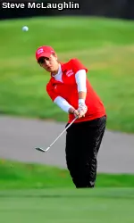 Freshman Flor Canedo shot an 87 on day one.