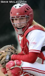 Sophomore Amy Ekart drove in the winning run in BU's 4-3 win over Iona in the NCAA Regionals.